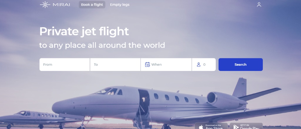 Mirai Flights: Bäst Privatjet-app?